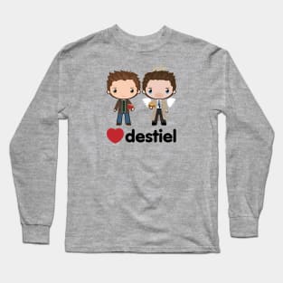 Destiel - I ship it 2 Long Sleeve T-Shirt